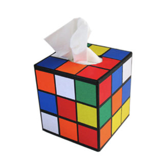11cm Rubik Cube Tissue Box
