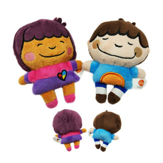 Girl & Boy Plush